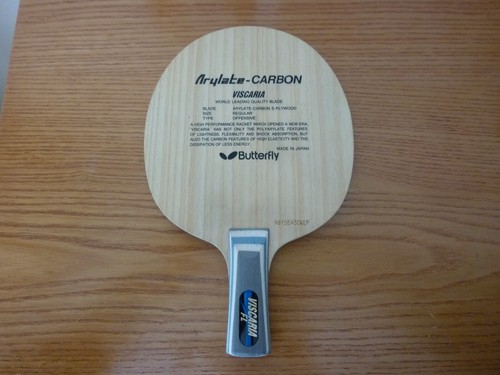 New Butterfly Arylate Carbon Viscaria FL Table Tennis Blade with rubber