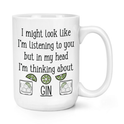 I Könnte Optik Wie I'M Abhör Zu Du Gin 426ml Große Tasse Lustig