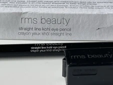 RMS BEAUTY ~ STRAIGHT LINE KOHL EYE PENCIL ~ HD BLACK ~ 0.038 OZ NIB