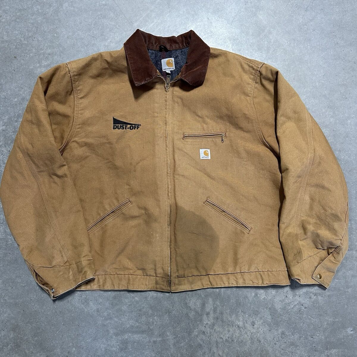 Vintage Carhartt J97 BRN Detroit Canvas Work Jacket Brown Vintage Carhartt J97 BRN Detroit Canvas Work Jacket Brown