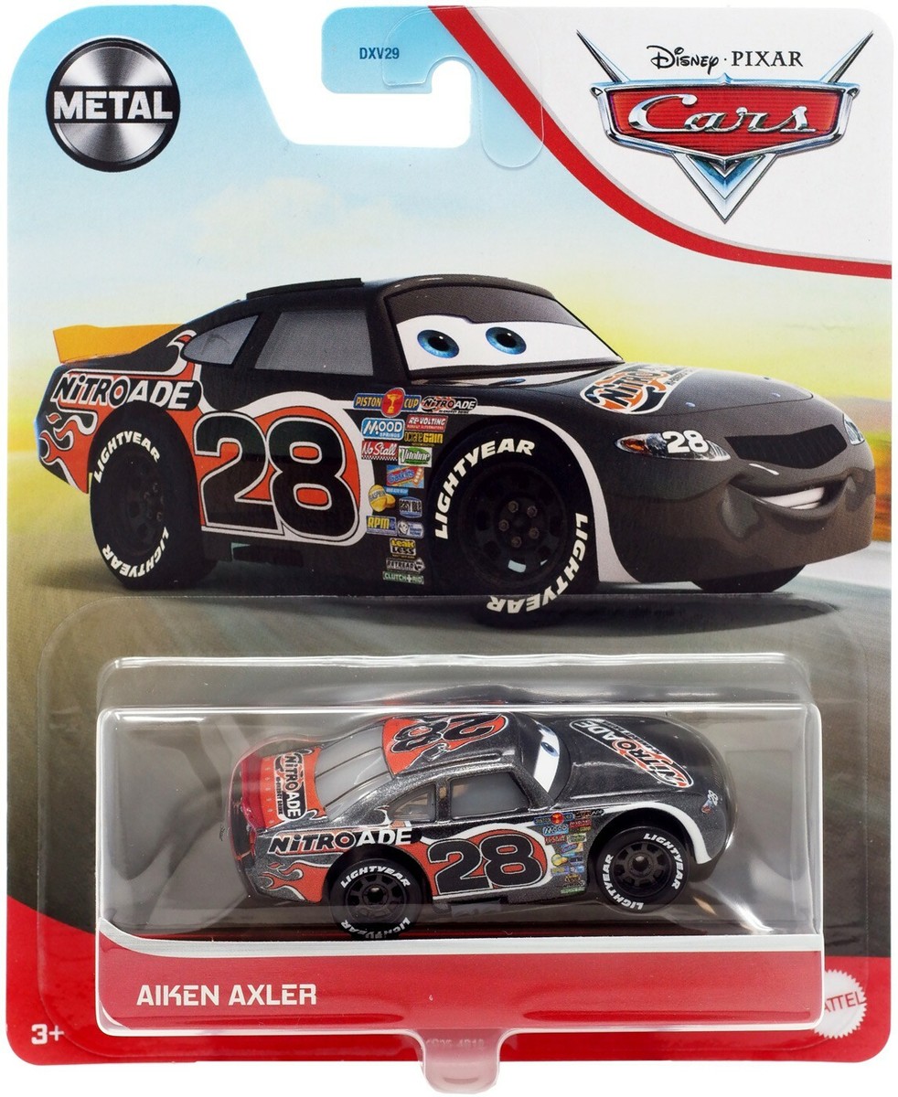 Disney / Pixar Cars Cars 3 Metal Aiken Axler Diecast Car | eBay