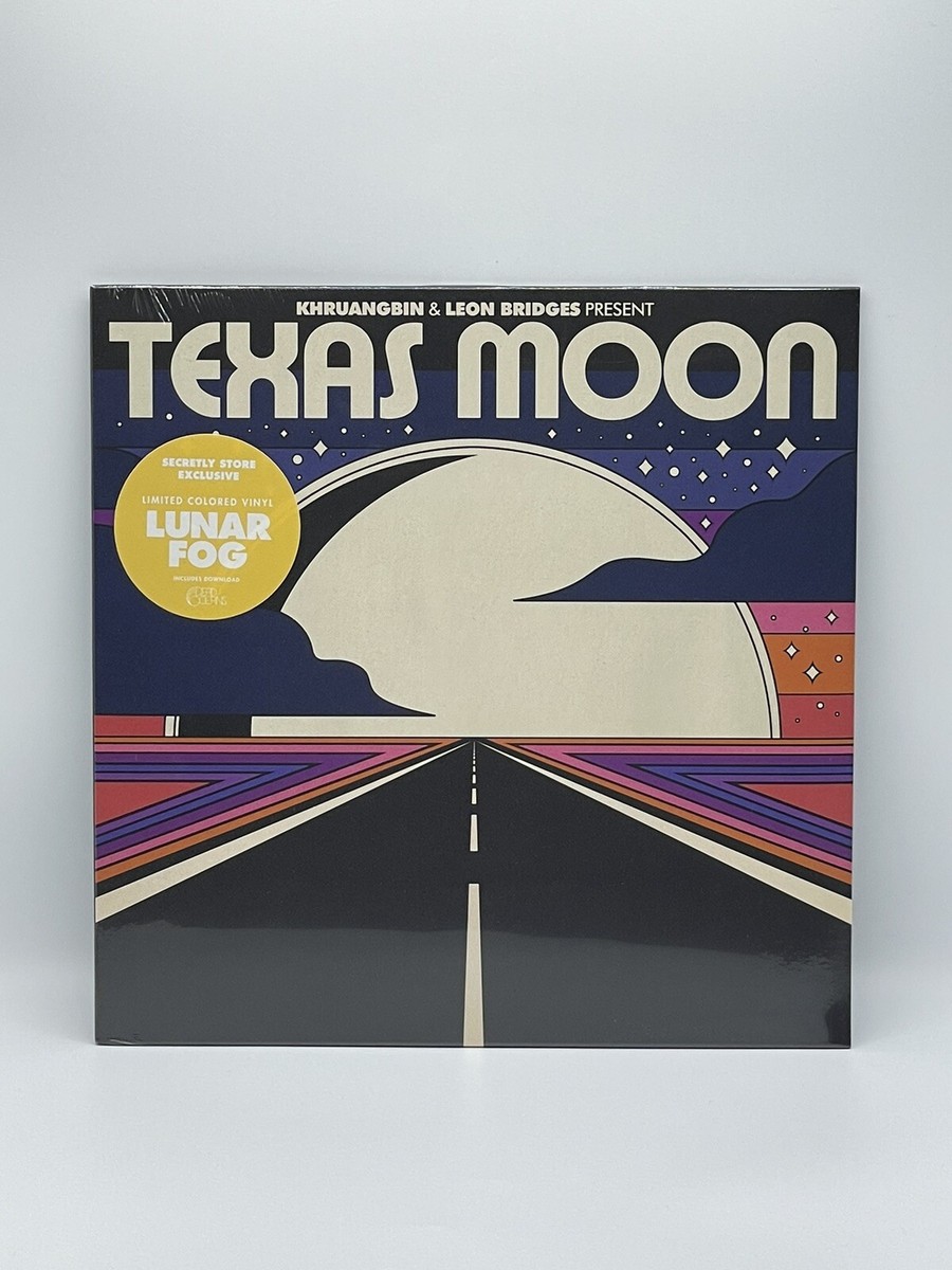 NEW Khruangbin & Leon Bridges Texas Moon Limited LUNAR FOG Vinyl