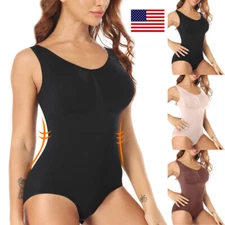 Shapewear Bodysuit Tank Tops Women Tummy Control Waist Trainer Full Body Shaper