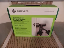 NEW GREENLEE 7906SB Quick Draw 90, 8 ton hydraulic knockout slug buster 1/2-2 C