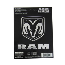 New Ram Head Logo Car Truck Vinyl Decal Sticker Official Licensed Made In Usa