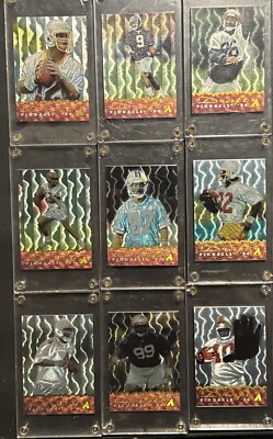 1994 PINNACLE F/B DRAFT PINNACLE ROOKIE SET 1,4,5,7,3,6,9,10,8