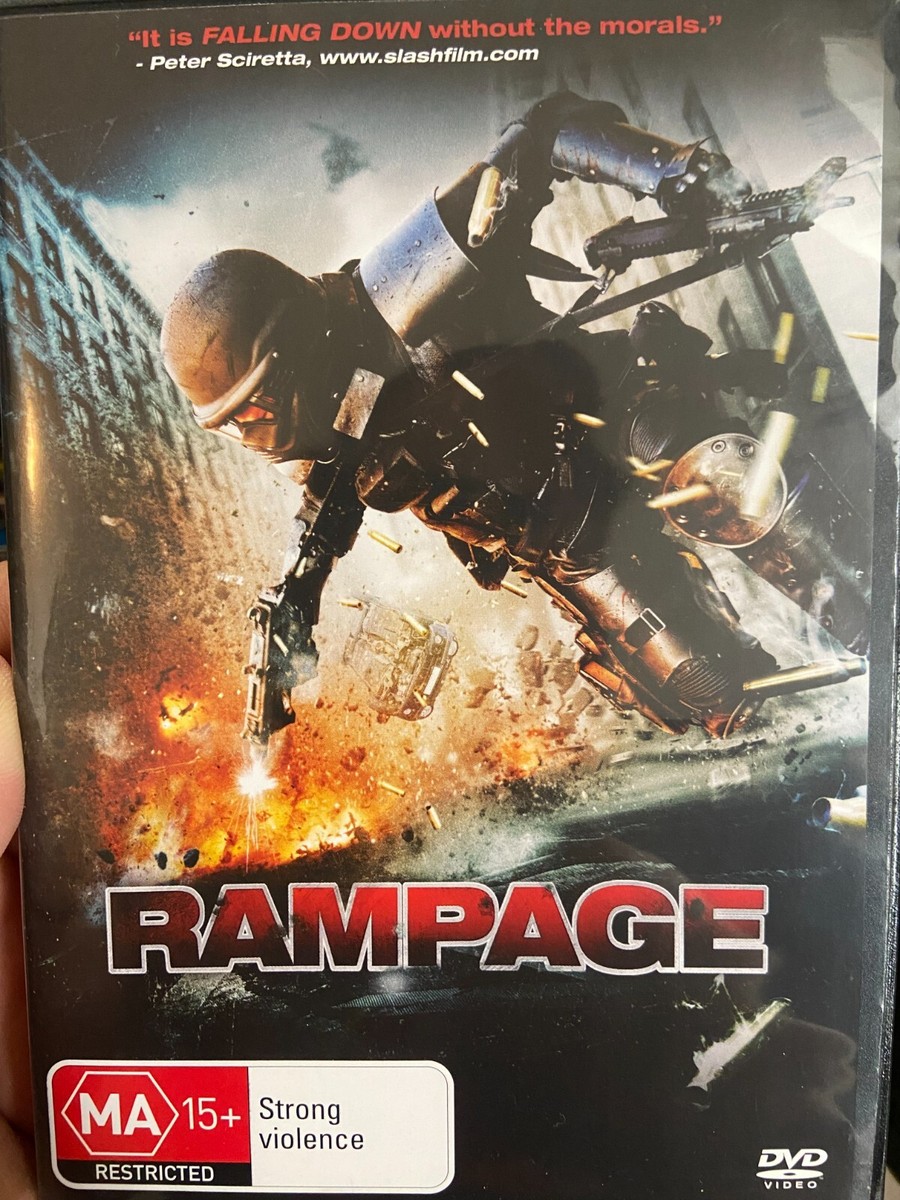 Rampage region 4 DVD (2009 Uwe Boll action thriller movie