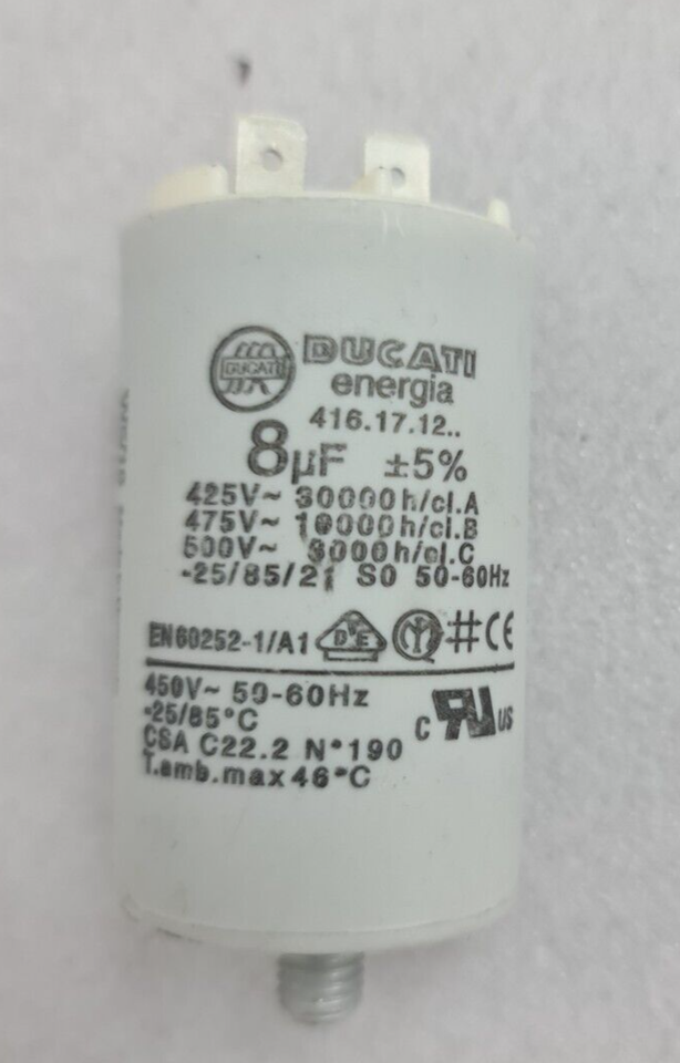 Ducati Energia EN60252-1/A1 capacitor | eBay