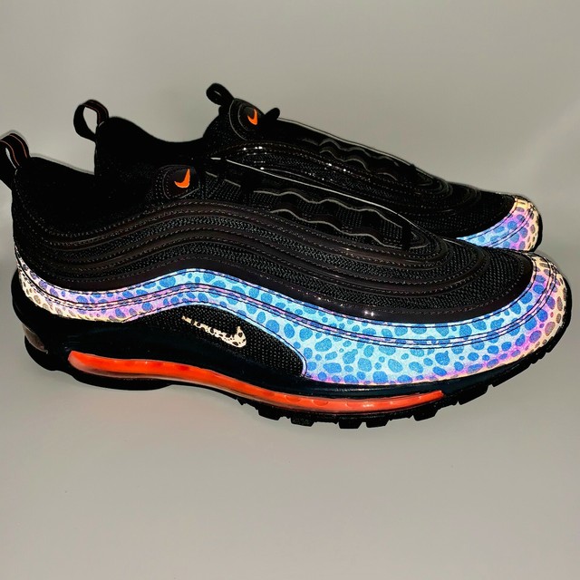 Nike Air Max 97 SE Reflective off Noir Safari Orange Bq6524 001 Mens Size 10 for sale online | eBay