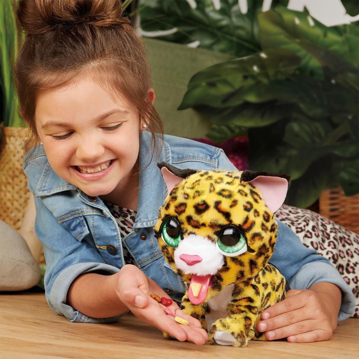 Just Play furReal Lil Wilds Lolly The Leopard Interactive 8-inch