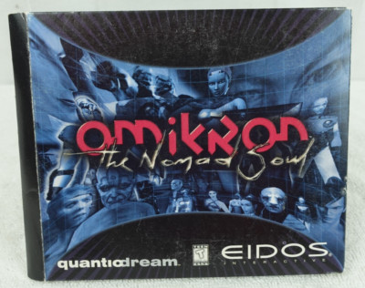 Vintage Omikron The Nomad Soul CD-ROM 3 Disk