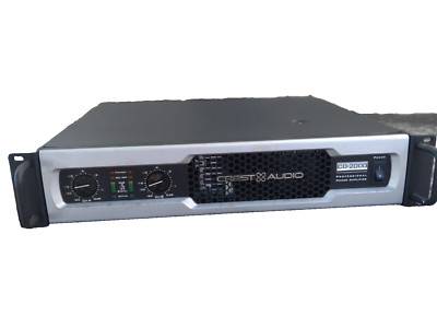 CREST AUDIO CD1500 パワーアンプ CREST AUDIO CD-1500 デジタルパワーアンプ｜中古 山陽電子商会 第弐