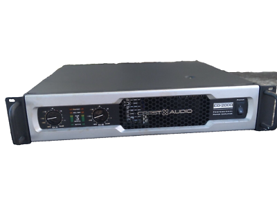 Crest Audio CD 2000 Professional Power Amplifier (2000 Watts) | eBay