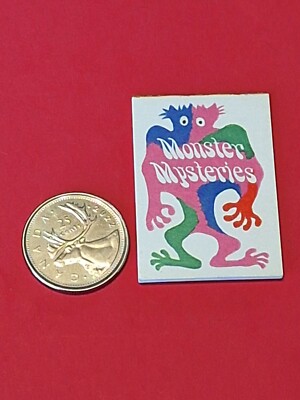 Vintage Cracker Jack Prizes 1970s Monster Mysteries 