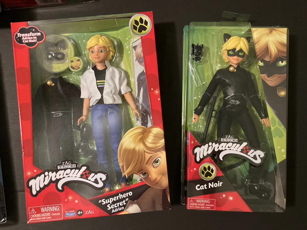 Miraculous Ladybug Character Figure Doll Cat Noir Rena Rouge Queen Bee