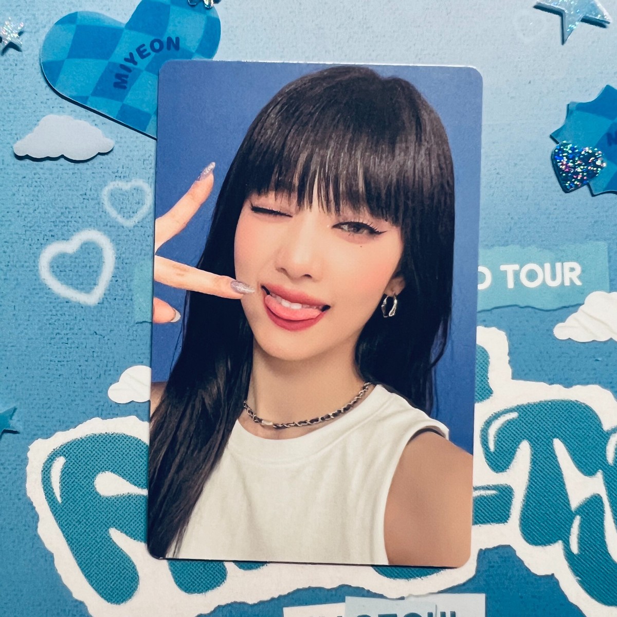 GIDLE photocard (G)I-DLE WORLD TOUR [I am FREE-TY] IN SEOUL