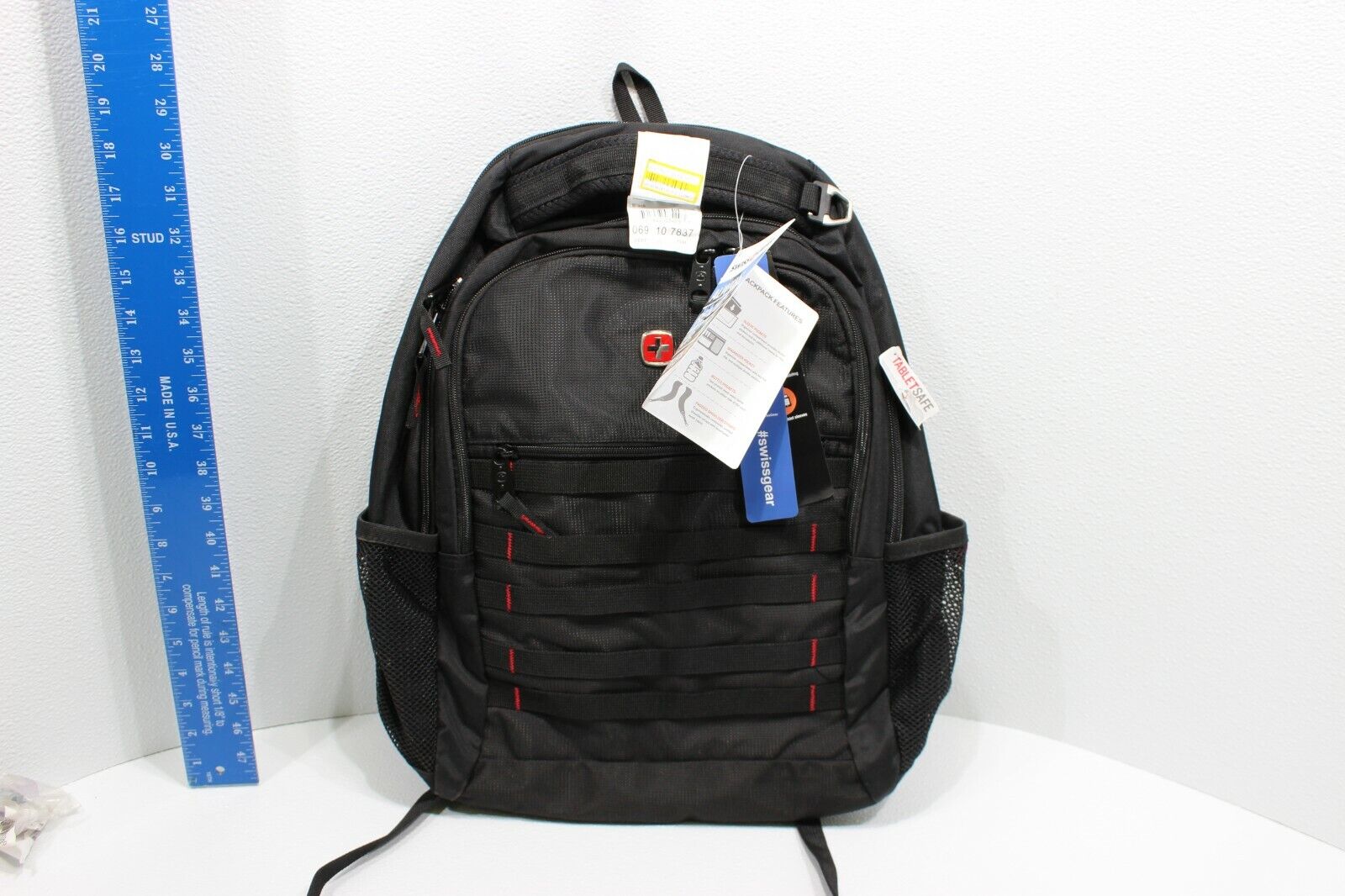 SWISSGEAR 19" Backpack with Laptop Pocket  SA3918 Black NWT