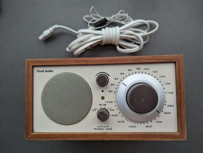 Tivoli Audio Model One AM/FM Table Radio in Black/Silver