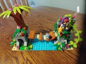 LEGO Friends 41036 Jungle Bridge Rescue Set 100% Complete Instruction Manual