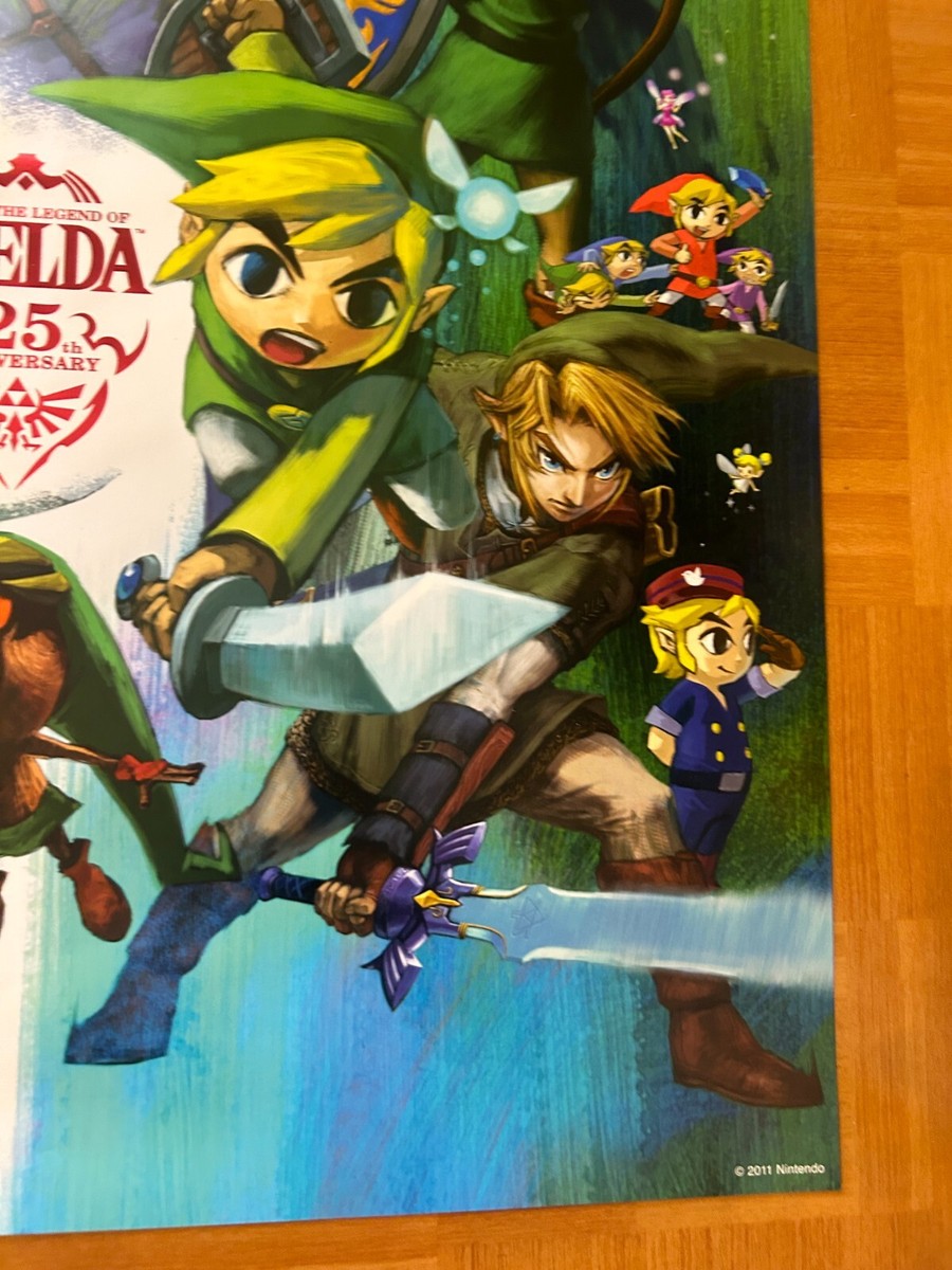 The Legend of Zelda: 25th Anniversary 2011 Japan Original Promo