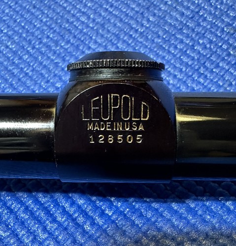 Leupold M8-4X28mm Gloss Black Duplex Reticle 1" Fixed Rifle Scope - Picture 3 of 8