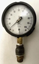 SOLFRONT 0-100PSI PRESSURE GUAGE 5" DIAL 33004