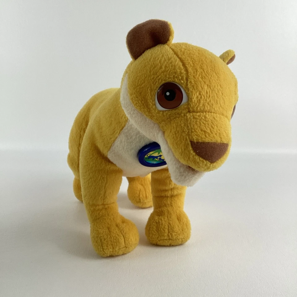 Nick Jr Go Diego Go Rescue A Friend Talking Lion Cub 11" Plush Stuffed w Carrier - Image 3 of 4