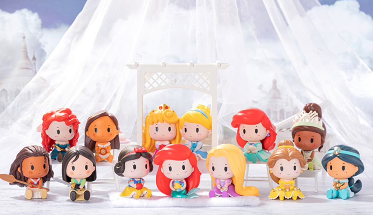 💡Pop Mart x Disney Princess Sitting Series One Blind Box w