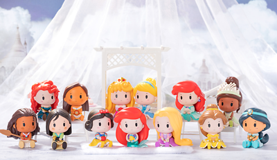 popmart Disney Princess ポップマート　ディズニー 💡Pop Mart x Disney Princess Sitting Series One Blind Box w/ One