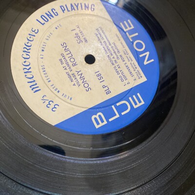 SONNY ROLLINS A Night At The Village Vanguard BLUE NOTE 1581