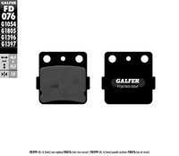 BremsbeläGe Galfer FD076G1054 Semi-Metall Vorne 7,8Mm FüR Suzuki DR Se, Honda