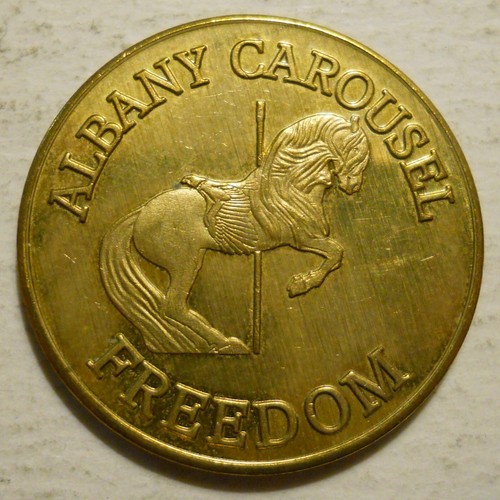 Albany Carousel (Oregon) transit token OR20H eBay