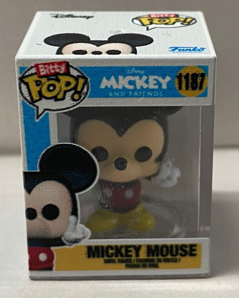 "Funko Bitty Pop Disney Mickey Mouse Micro 0.75\" Figur Brand Neu 1187"-image