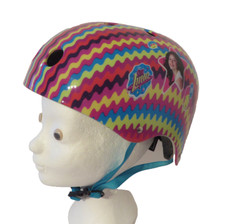 Disney SOY LUNA Schutzhelm von ROCES Gr. M 54-56 cm Regenbogen Mädchen Helm
