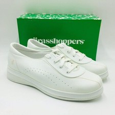Grasshoppers Women's Avery Fashion Sneaker | White | 8.5 M