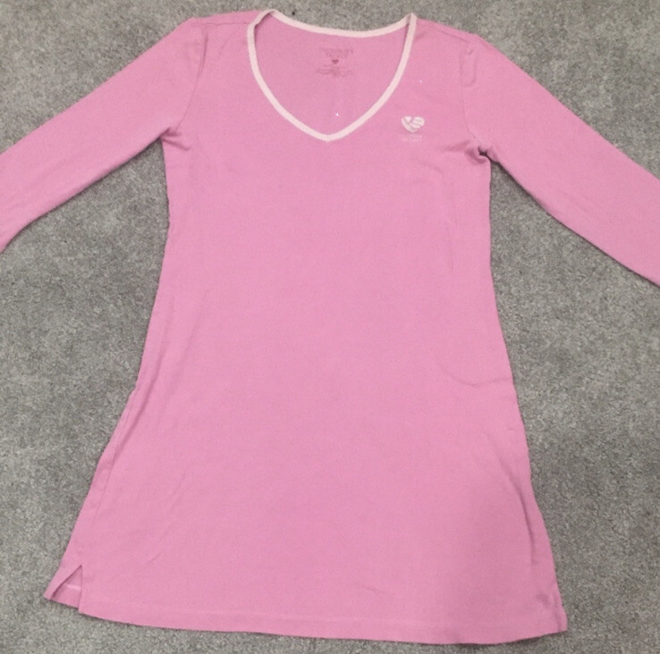 victorias secret pink pajama dress Gem