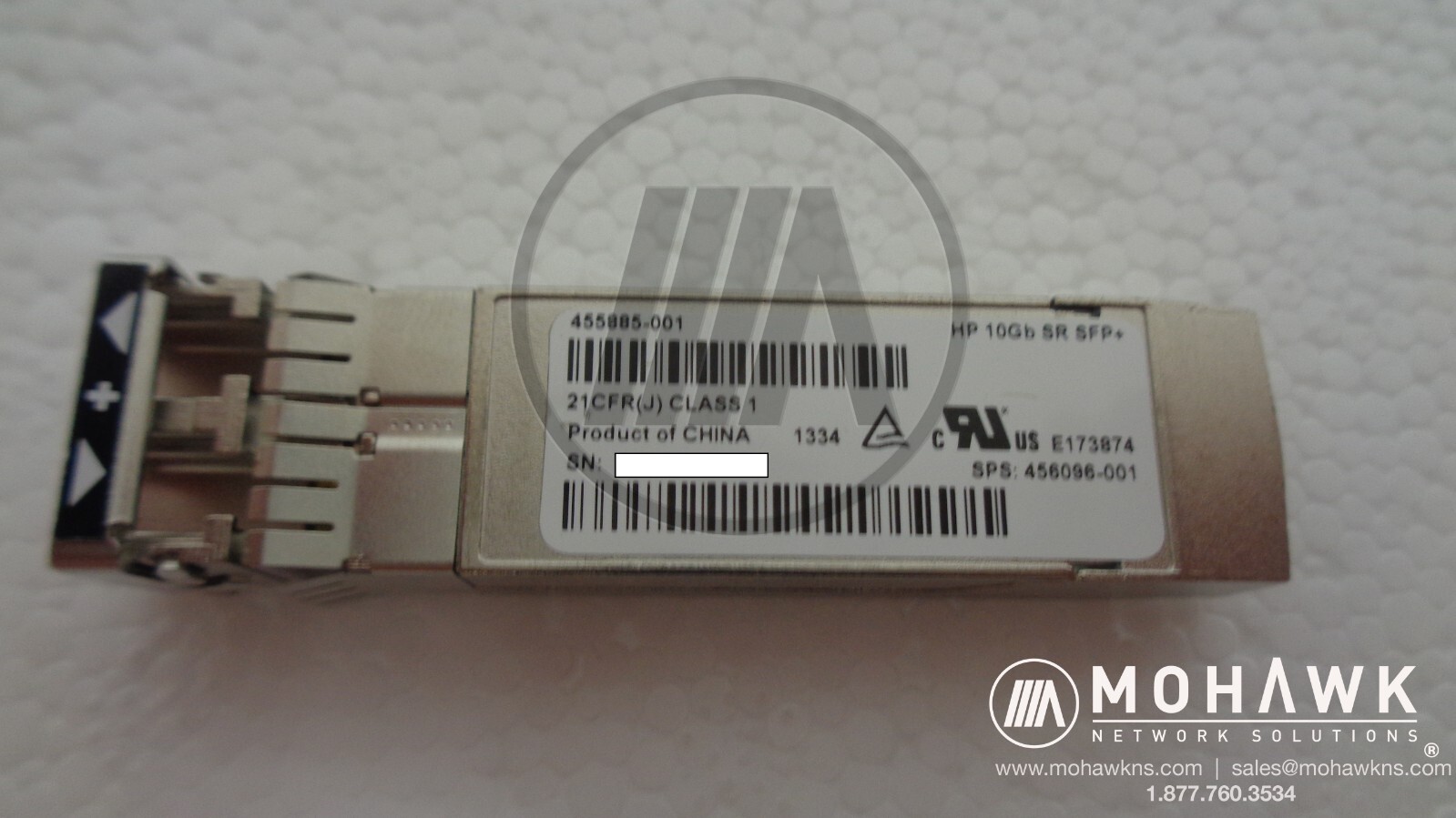 HP 10Gbe 455883-B21 455885-001 456096-001 HP BladeSystem C-Class MMF Transceiver