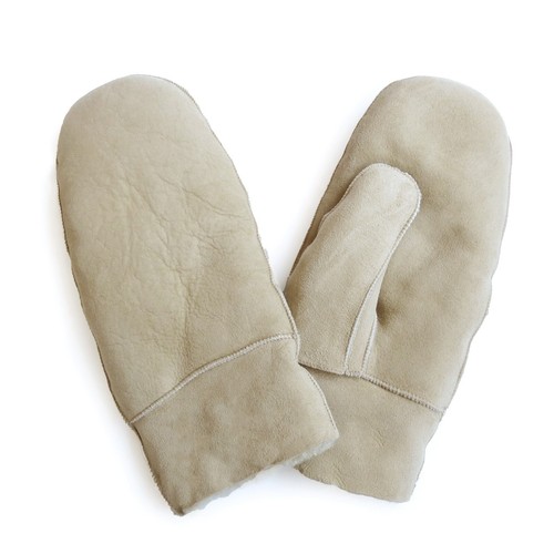 Sonia Originelli Fausthandschuh Schaf Lammfell Fäustlinge Leder Handschuhe Neu - Bild 24 von 27