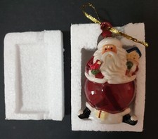 🎅Royal Albert - Hanging Xmas Decoration - Gift of Nature Santa - 2009