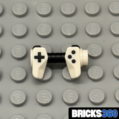 Lego New White Gaming Controller Minifig Accessory PlayStation