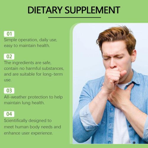 Lung Cleansing Mullein Leaf Extract Drops 60ml Vegan Ingredients Health Care ~ - Picture 11 of 16