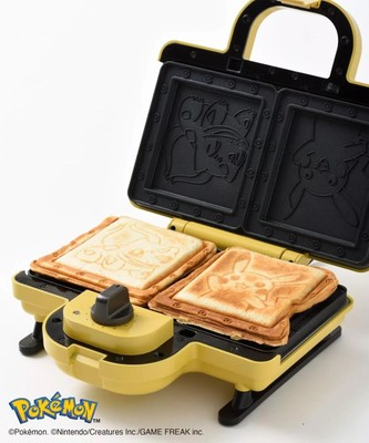 Pokemon x BRUNO Hot Sandwich Maker Double Limited Edition Japan