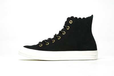 converse frilly thrills black