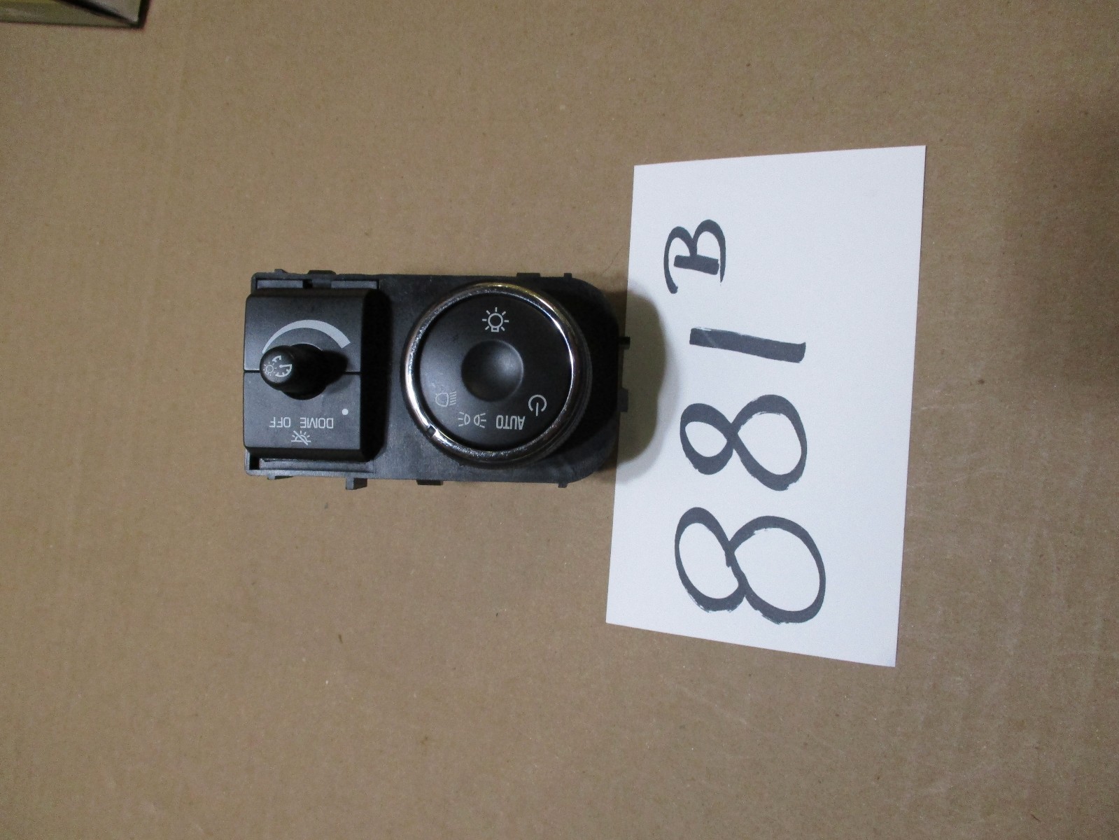 09 10 11 12 13 Traverse Headlight Head Light Switch Control Power #881-B 