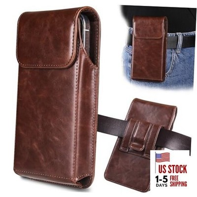 Holster for iPhone 17 Pro Max 16 Pro Max 15 Pro Max 14 Pro Max 13 Large Coffee