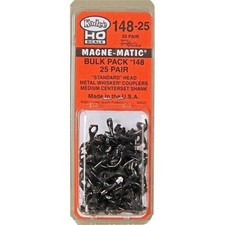 NEW Kadee 148-25 HO 148 Whisker 9/32" Center Bulk 25 Pairs