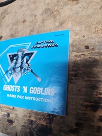 Captain Commando NES Game Instruction Manual Ghosts &lsquo;N Goblins Manual Only