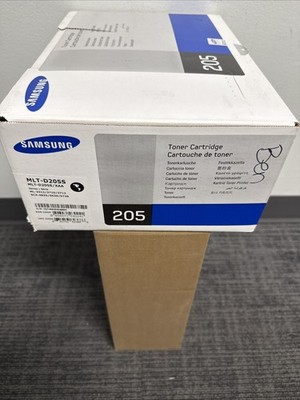 Samsung MLT-D205S Black Toner Cartridge Genuine Sealed OEM