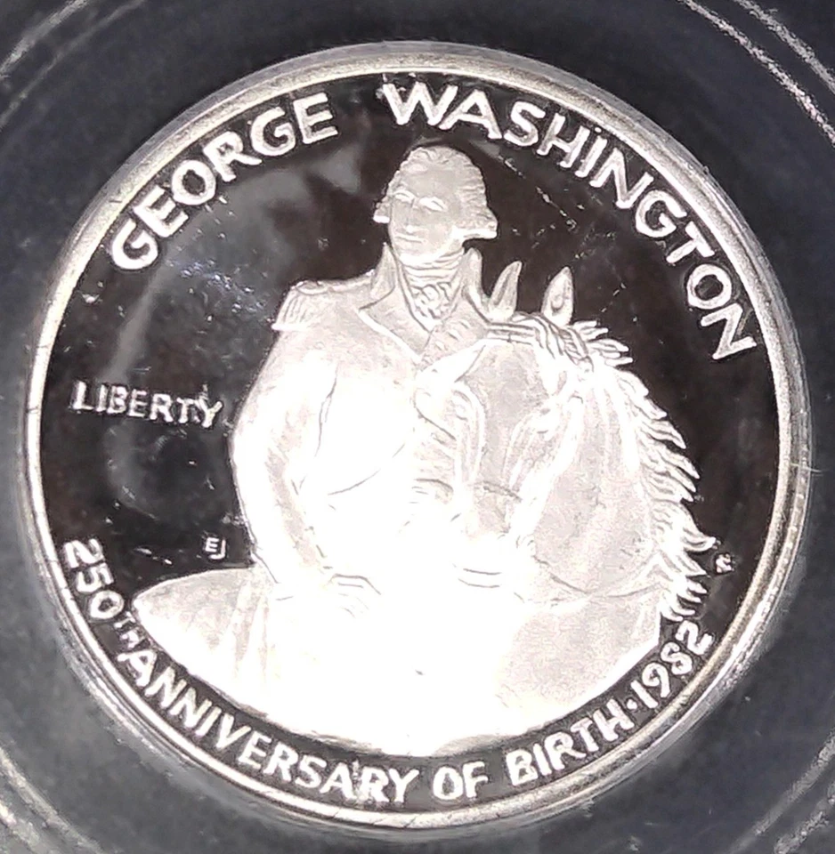 1982-S San Francisco Proof George Washington Silver Half Dollar ICG PR69+ DCAM - Image 3 of 4