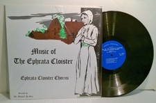 EPHRATA CLOISTER CHORUS Music Of The Ephrata Cloister '67 MONO BEAUTY READ